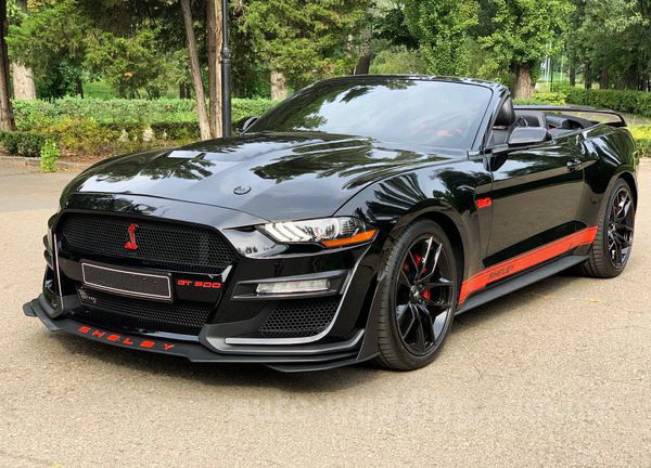 Кабриолет на свадьбу Ford Mustang GT 5.0 black