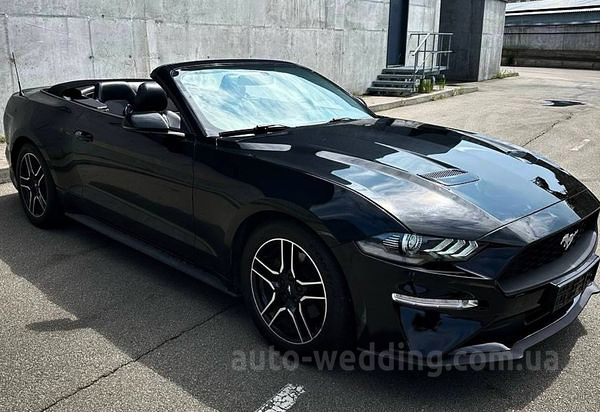 Кабриолет на свадьбу Ford Mustang GT black