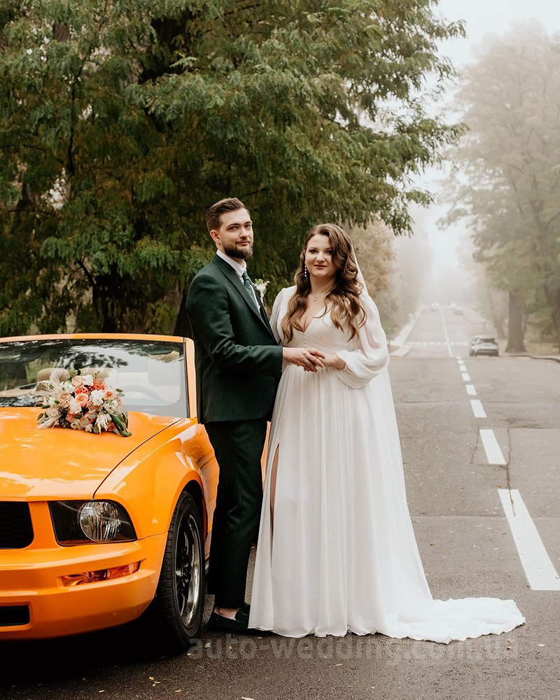 Кабриолет на свадьбу Ford Mustang GT orange