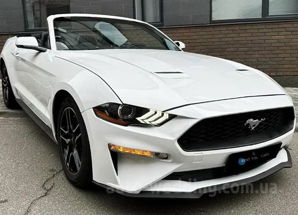 Кабриолет на свадьбу Ford Mustang GT 2.3 белый