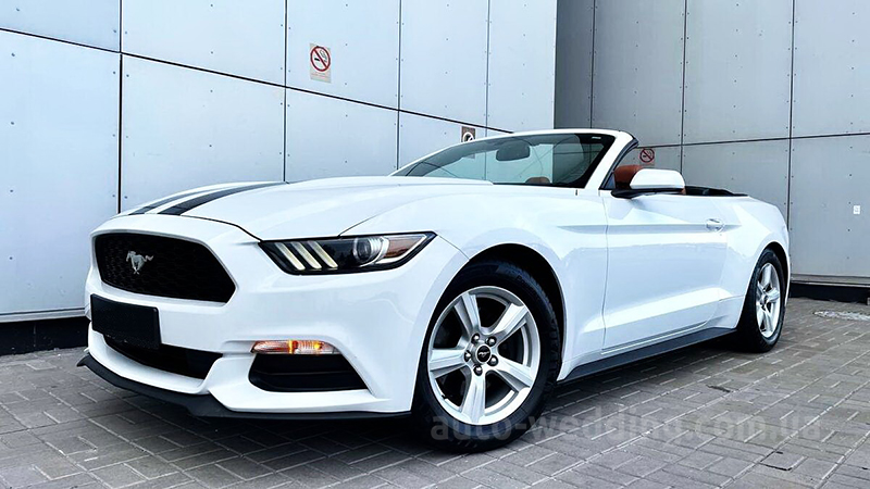 Кабриолет на свадьбу Ford Mustang GT белый