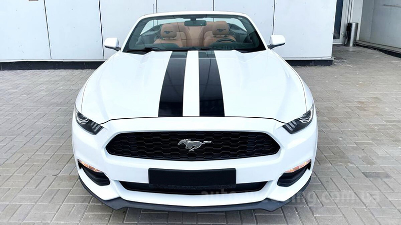 Кабриолет на свадьбу Ford Mustang GT белый