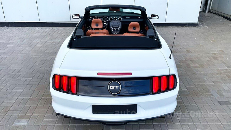 Кабриолет на свадьбу Ford Mustang GT белый