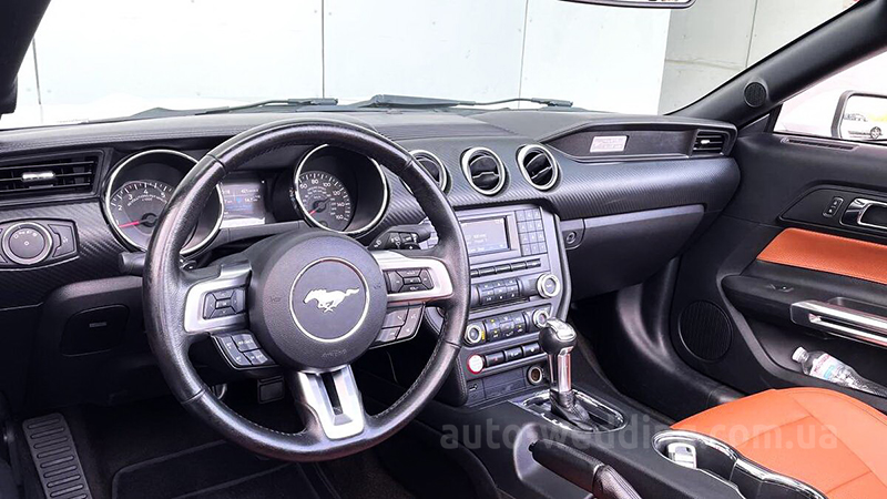 Кабриолет на свадьбу Ford Mustang GT белый
