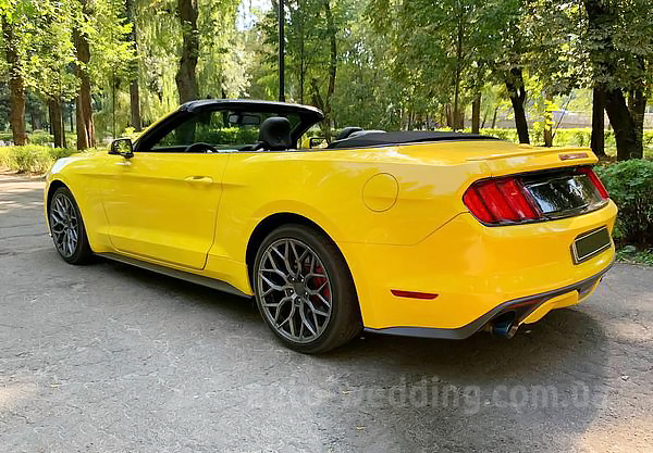 Кабриолет на свадьбу Ford Mustang GT