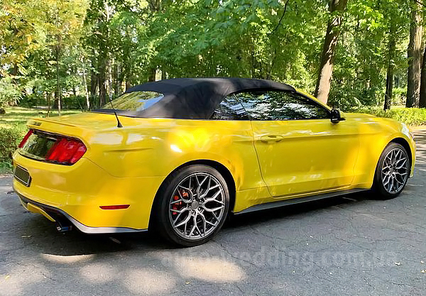 Кабриолет на свадьбу Ford Mustang GT