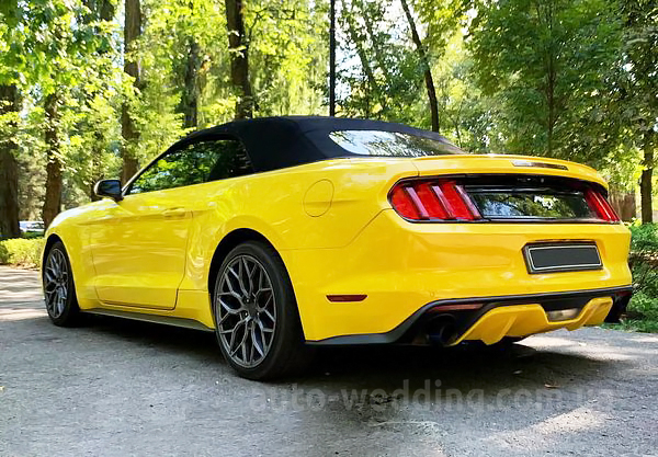 Кабриолет на свадьбу Ford Mustang GT