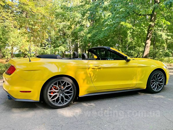 Кабриолет на свадьбу Ford Mustang GT
