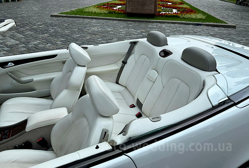 Кабриолет на свадьбу Mercedes  W208 CLK
