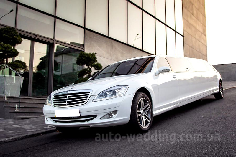 Прокат лимузина Mercedes-Benz W221 S600 9 мест