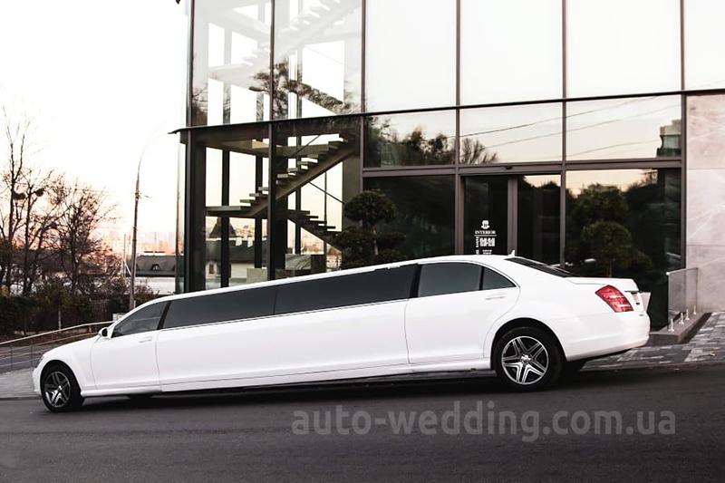 Прокат лимузина Mercedes-Benz W221 S600 9 мест