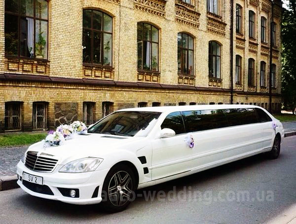 Прокат лимузина Mercedes W221 S600