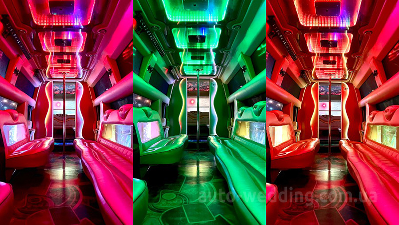 Лимузин Mega Hummer H2 Disco на свадьбу в Киеве