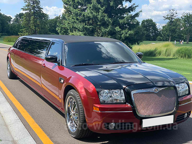 Лимузин на свадьбу Chrysler 300C BORDO