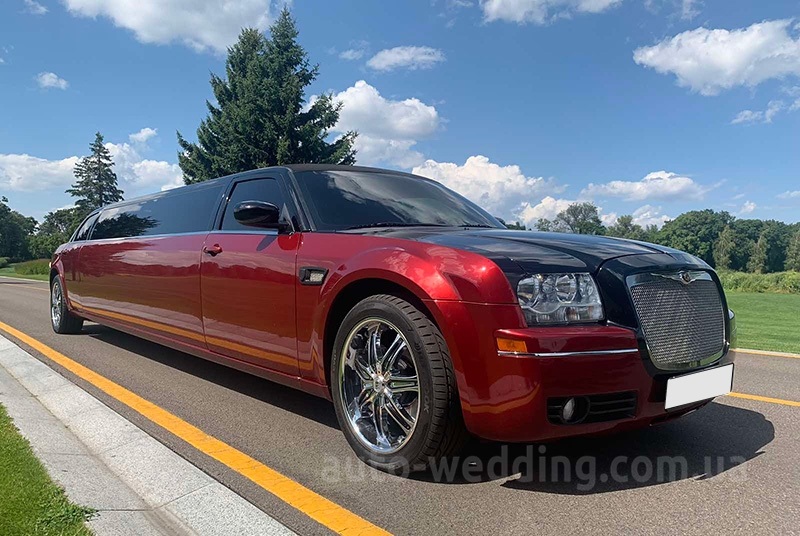Лимузин на свадьбу Chrysler 300C BORDO