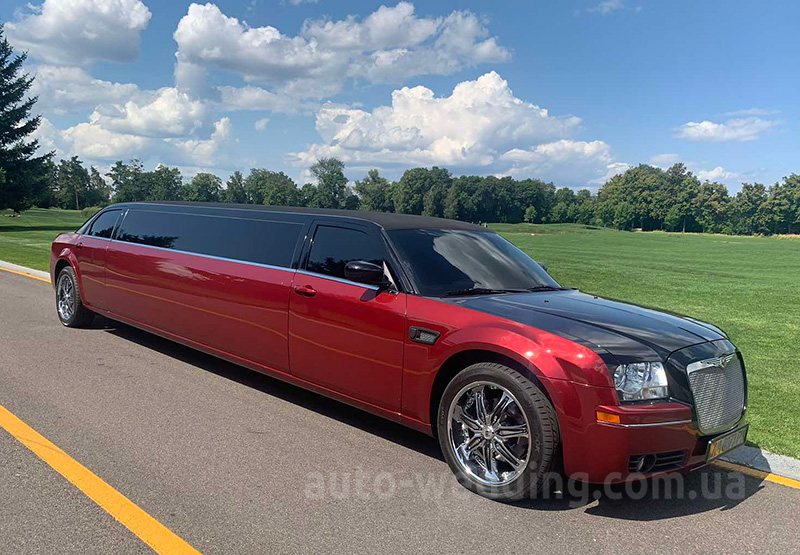 Лимузин на свадьбу Chrysler 300C BORDO