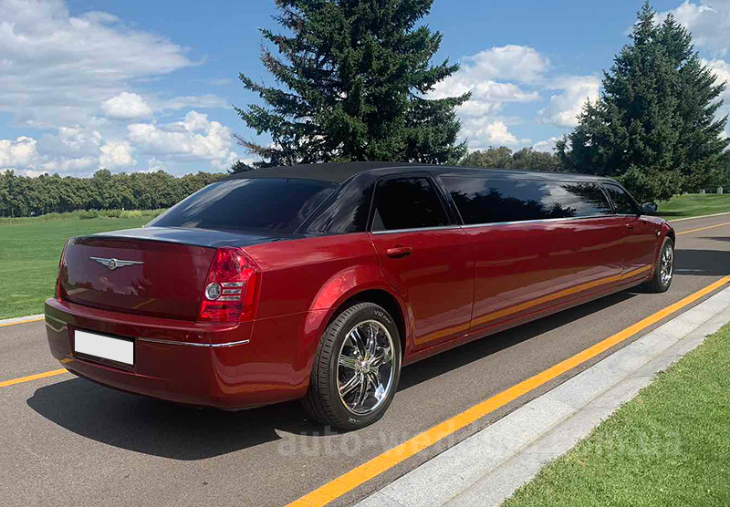 Лимузин на свадьбу Chrysler 300C BORDO