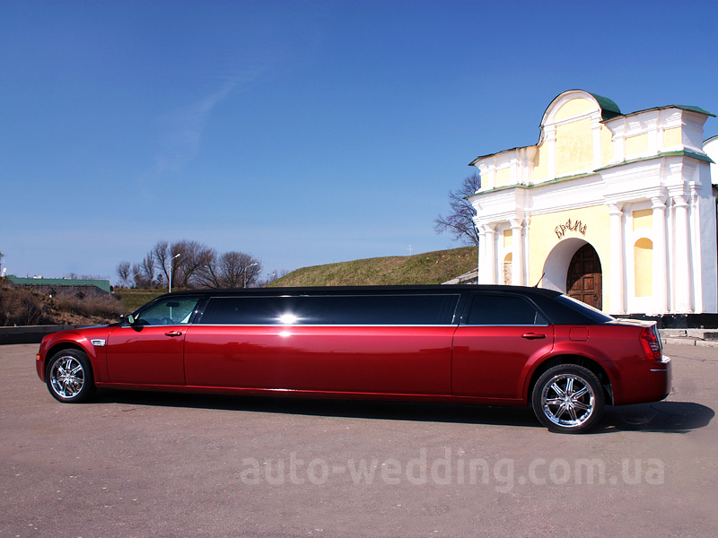 Лимузин на свадьбу Chrysler 300C BORDO