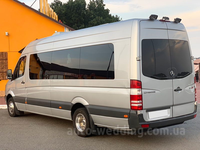 Аренда микроавтобуса Mercedes Sprinter 19 мест на свадьбу