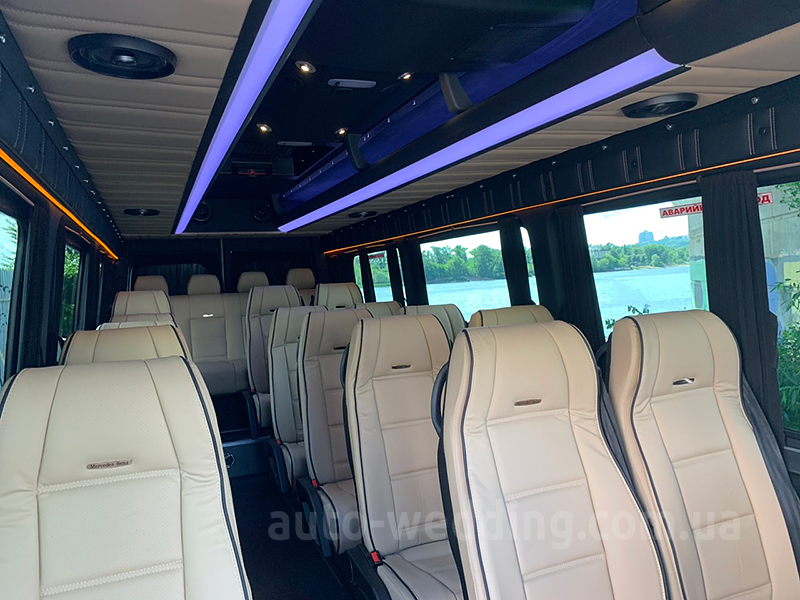 Аренда микроавтобуса Mercedes Sprinter 19 мест на свадьбу
