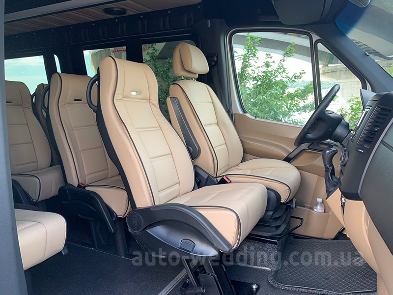 Аренда микроавтобуса Mercedes Sprinter 19 мест на свадьбу