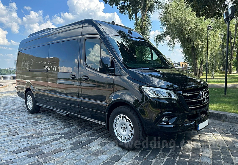 Аренда микроавтобуса Mercedes Sprinter VIP 2021 8 мест на свадьбу