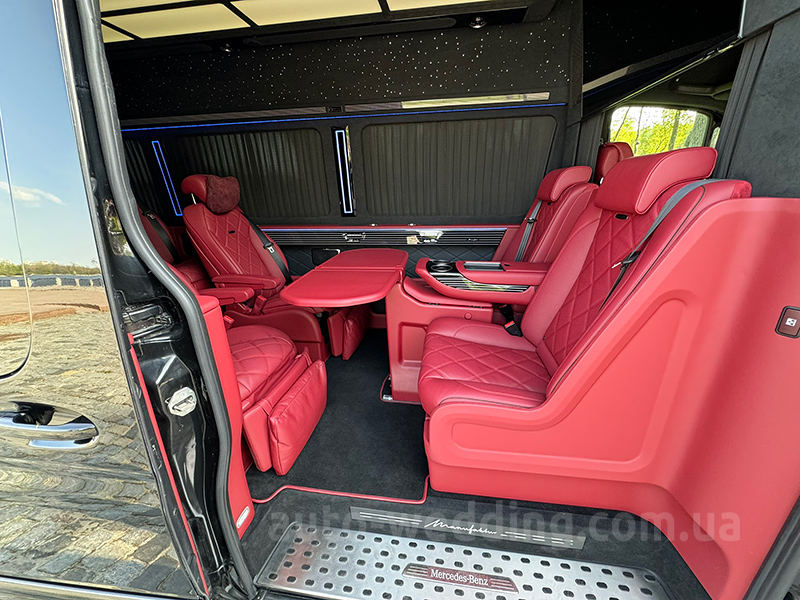 Аренда микроавтобуса Mercedes Sprinter VIP 2021 8 мест на свадьбу
