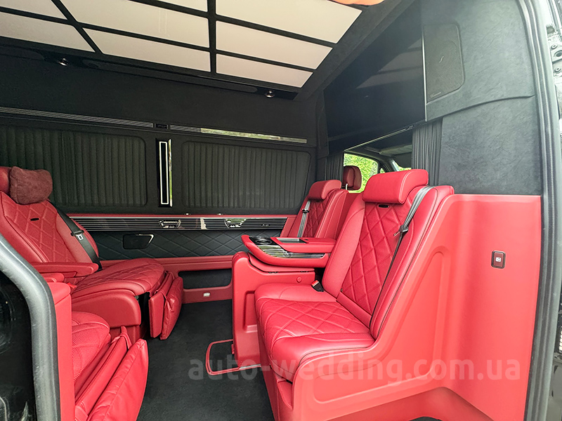 Аренда микроавтобуса Mercedes Sprinter VIP 2021 8 мест на свадьбу