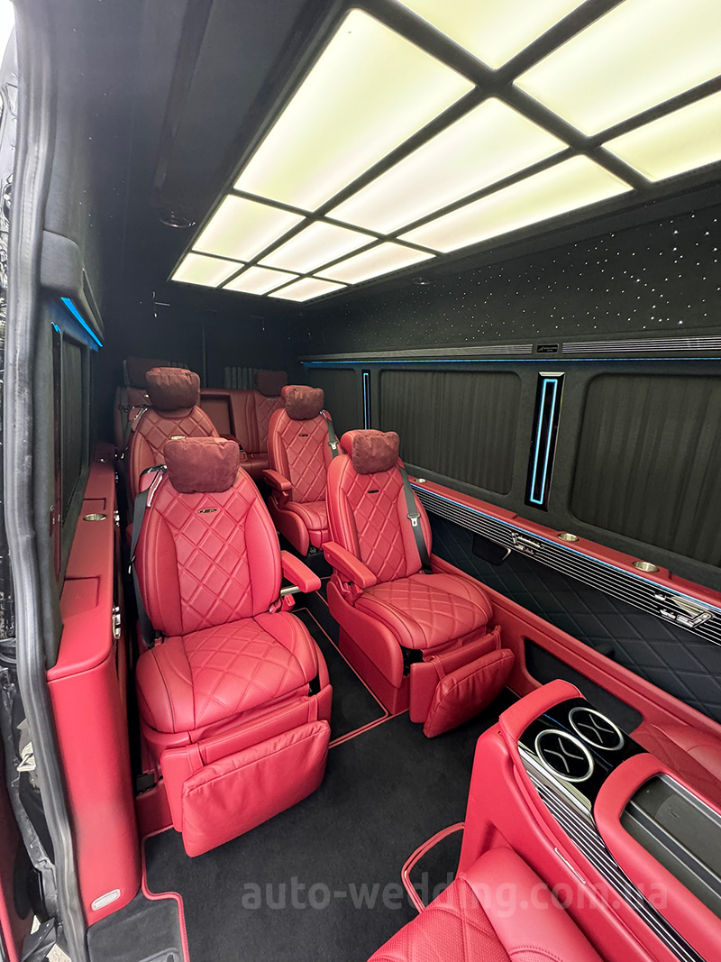 Аренда микроавтобуса Mercedes Sprinter VIP 2021 8 мест на свадьбу