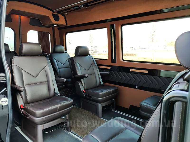 Аренда микроавтобуса Mercedes Sprinter VIP 8 мест на свадьбу