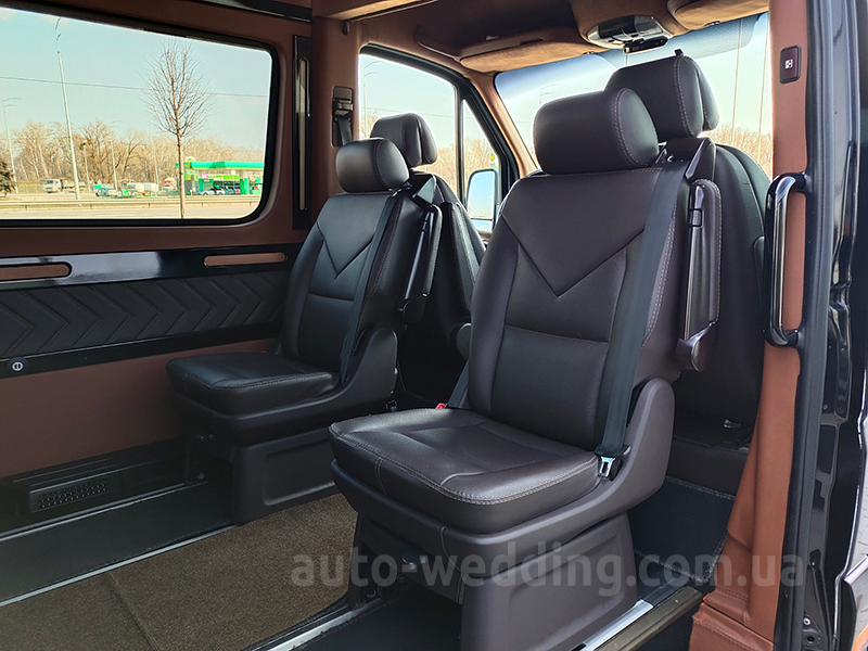 Аренда микроавтобуса Mercedes Sprinter VIP 8 мест на свадьбу