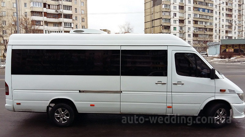 Аренда микроавтобуса Mercedes Sprinter на свадьбу
