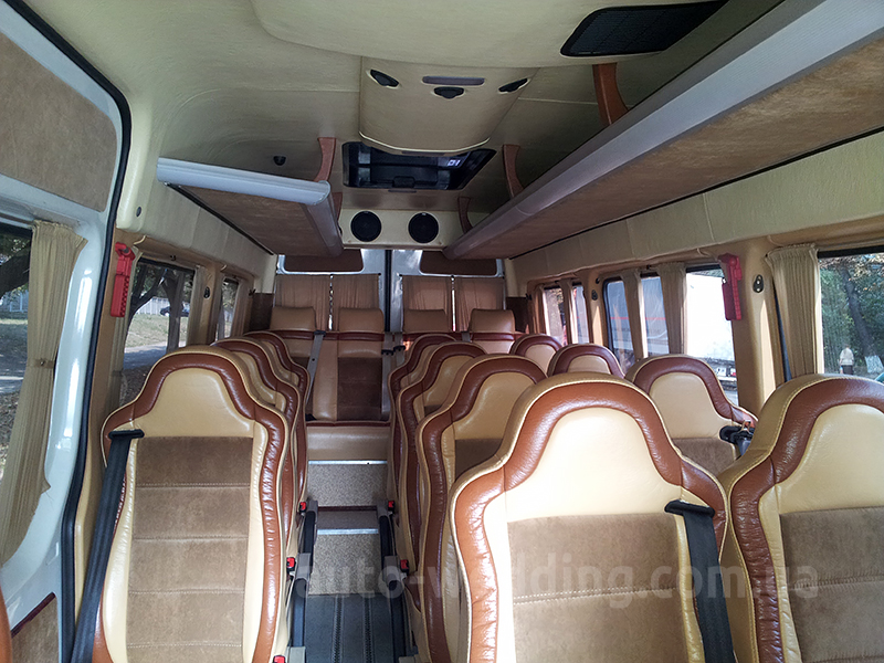 Аренда микроавтобуса Mercedes Sprinter new на свадьбу