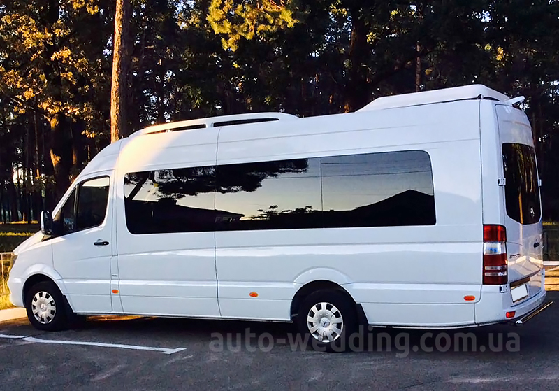 Аренда микроавтобуса Mercedes Sprinter VIP на свадьбу