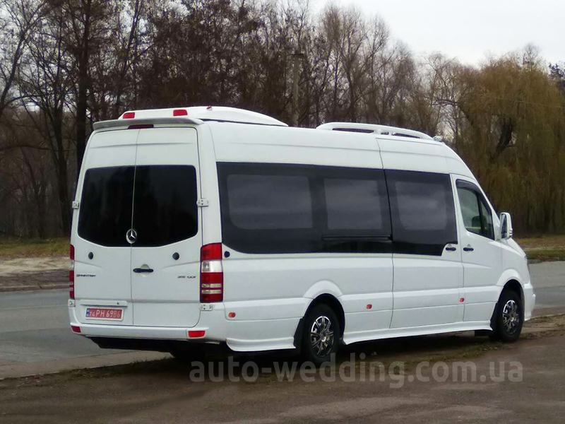 Аренда микроавтобуса Mercedes Sprinter VIP 21 место на свадьбу