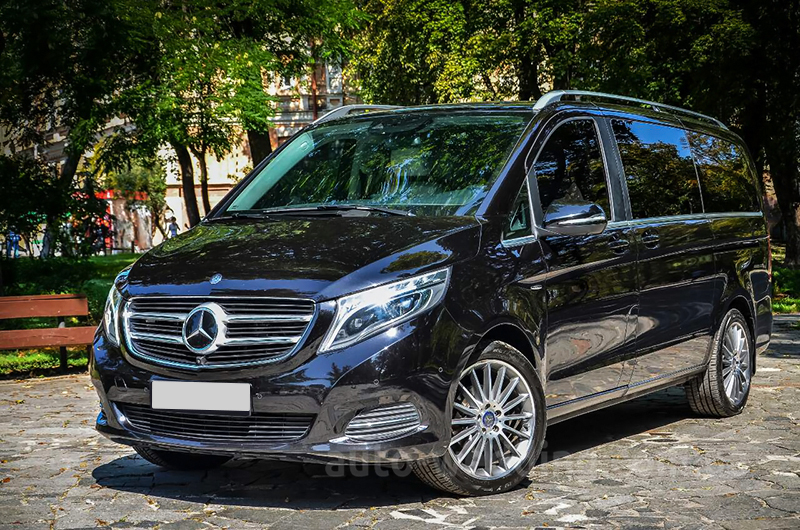 Аренда микроавтобуса Mercedes-Benz V-class на свадьбу