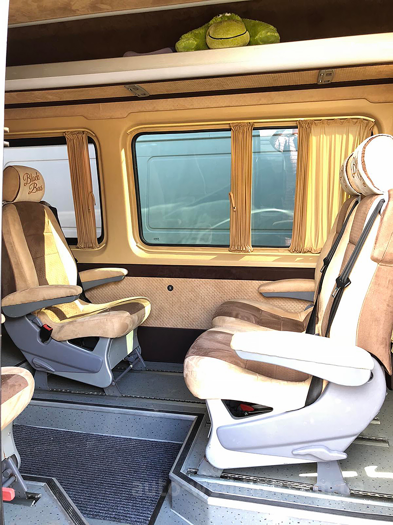 Аренда микроавтобуса Mercedes Sprinter 10 мест на свадьбу