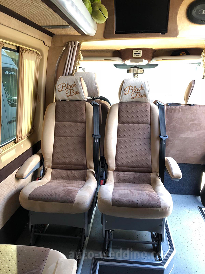Аренда микроавтобуса Mercedes Sprinter 10 мест на свадьбу