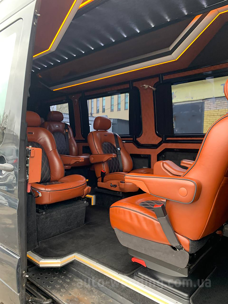 Аренда микроавтобуса Mercedes Sprinter VIP 11 мест на свадьбу