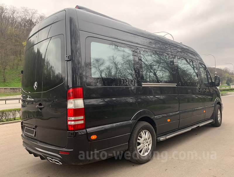 Аренда микроавтобуса Mercedes Sprinter VIP 11 мест на свадьбу