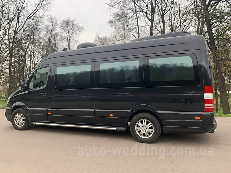 Аренда микроавтобуса Mercedes Sprinter VIP 11 мест на свадьбу