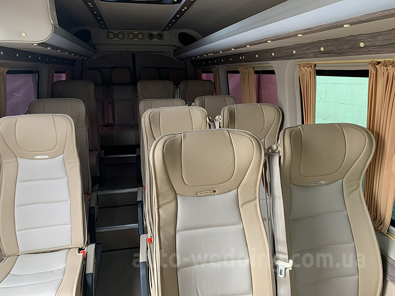 Аренда микроавтобуса Mercedes Sprinter 17 мест на свадьбу