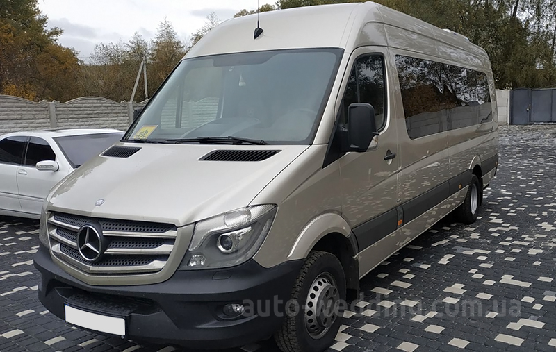 Аренда микроавтобуса Mercedes Sprinter 21 место на свадьбу