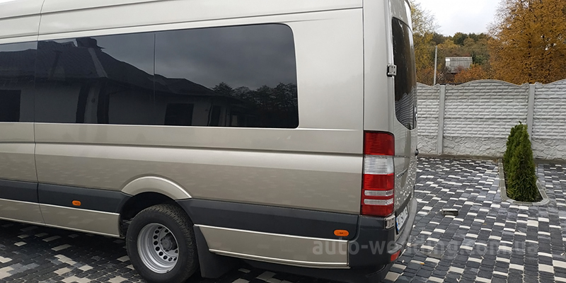 Аренда микроавтобуса Mercedes Sprinter 21 место на свадьбу