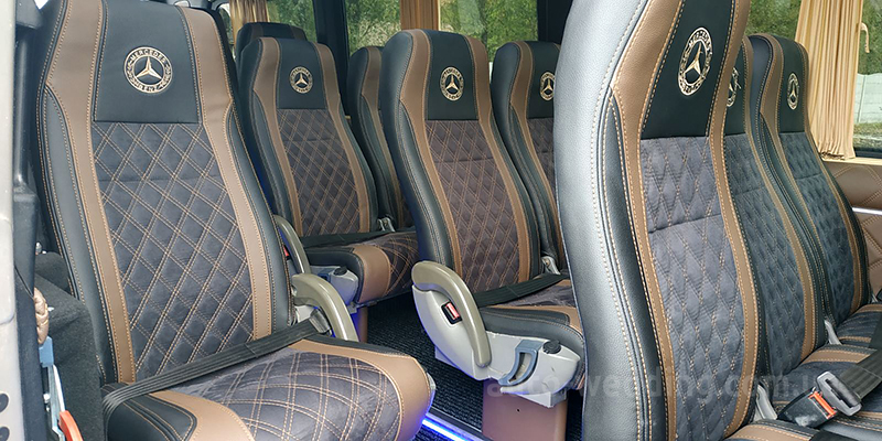 Аренда микроавтобуса Mercedes Sprinter 21 место на свадьбу