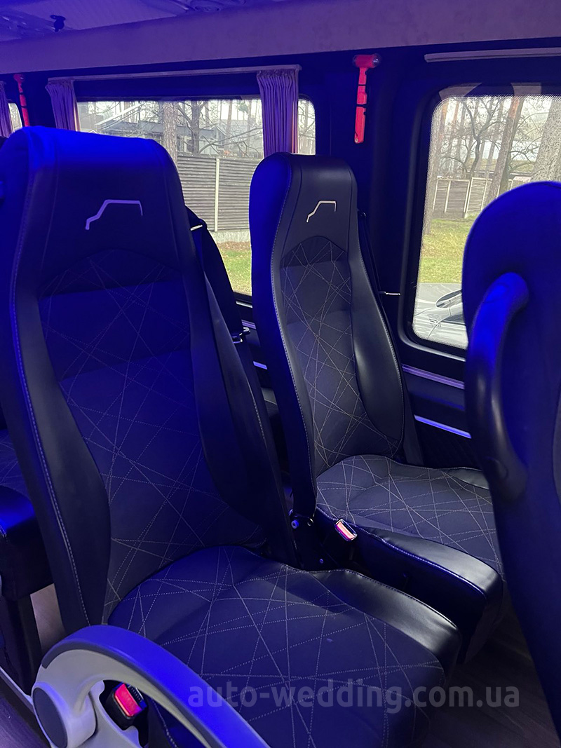 Аренда микроавтобуса Mercedes Sprinter 23 места на свадьбу