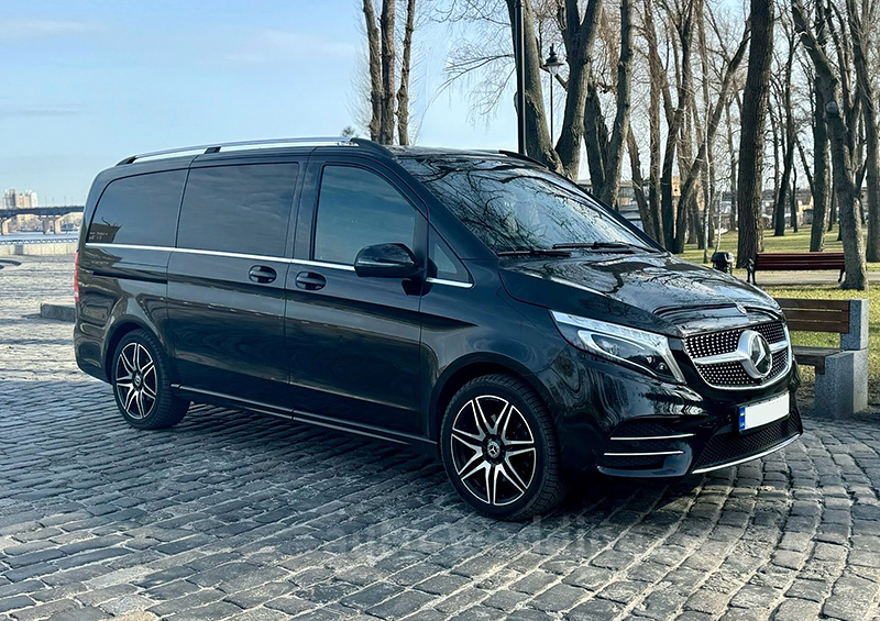 Аренда микроавтобуса Mercedes-Benz V-сlass на свадьбу