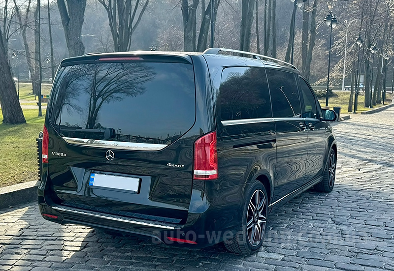Аренда микроавтобуса Mercedes-Benz V-сlass на свадьбу