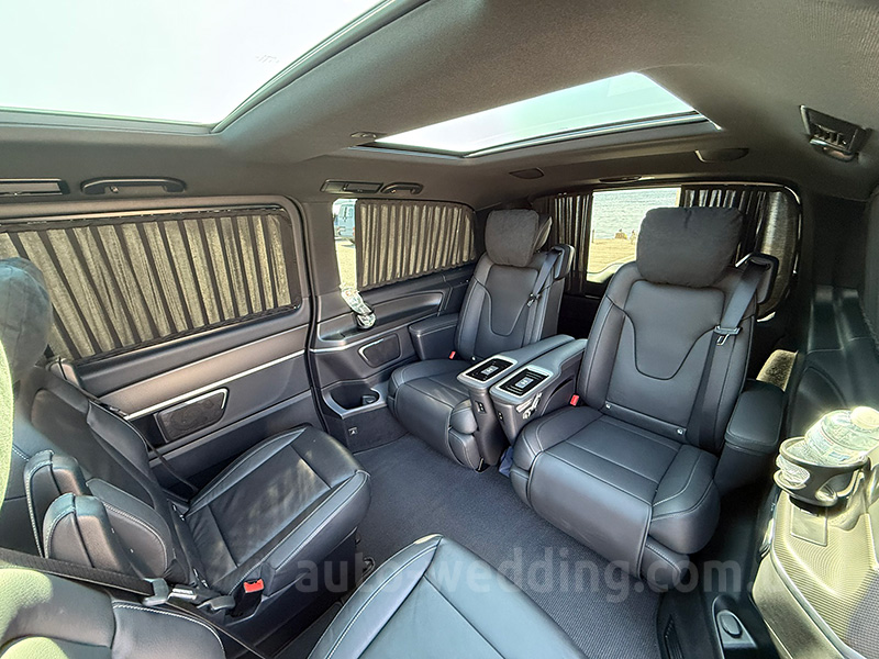 Аренда микроавтобуса Mercedes-Benz V-сlass на свадьбу
