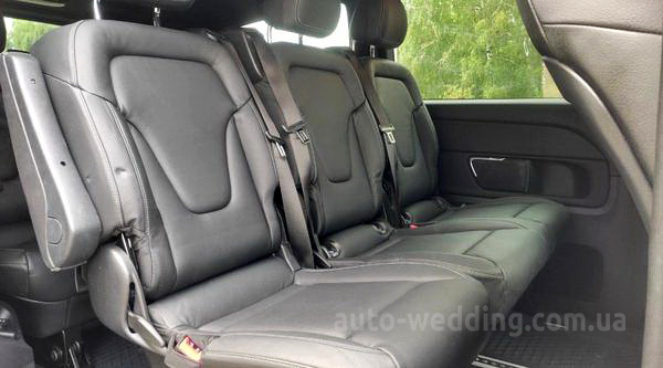 Аренда микроавтобуса Mercedes-Benz V-сlass белый на свадьбу